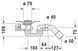 Duravit Universal Комплект слива-перелива Хром 480x80x450 mm, 790299000001000 790299000001000 фото 2