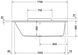 Duravit DuraStyle Гидромассажная ванна Белый цвет 1700x700 mm, 760294000JS1000 760294000JS1000 фото 3