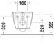 Duravit Darling New Унітаз підвісний Білий колір 625 mm, 25440900001 25440900001 фото 4