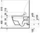 Duravit Darling New Унітаз підвісний Білий колір 625 mm, 25440900001 25440900001 фото 6