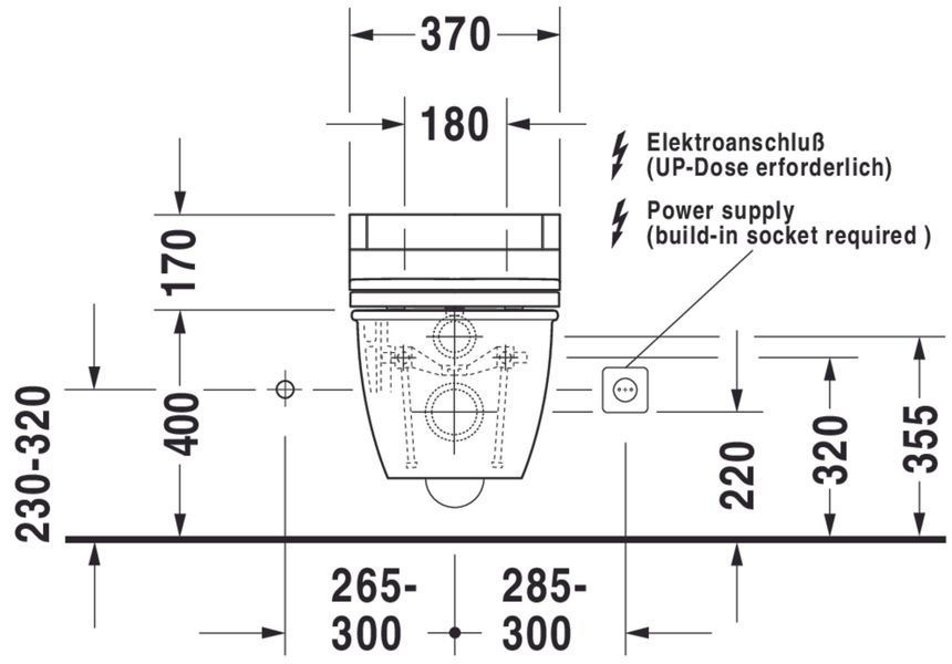 Duravit Darling New Унітаз підвісний Білий колір 625 mm, 25440900001 25440900001 фото