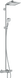 Душова система hansgrohe Crometta E 240 1jet Showerpipe з термостатом 27298000 27298000 фото 1