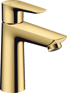 Смеситель hansgrohe Talis E для раковины со средним изливом и сливным гарнитуром, золото 71710990 71710990 фото