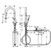 HANSGROHE AQITTURA M91 FilterSystem 210 Змішувач кухонний, хром, 76803000 76803000 фото 2