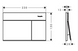 HANSGROHE iFrame Element E Клавіша змиву, хром, 66003000 66003000 фото 2