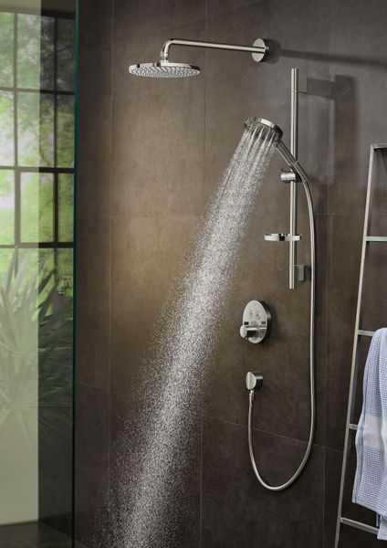 Термостат hansgrohe ShowerSelect S для душу, бронза матовий 15743140 15743140 фото