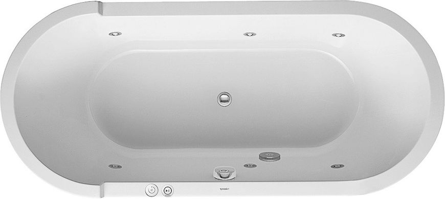 Duravit Starck Гідромасажна ванна Білий колір 1800x800 mm, 760009000JS1000 760009000JS1000 фото