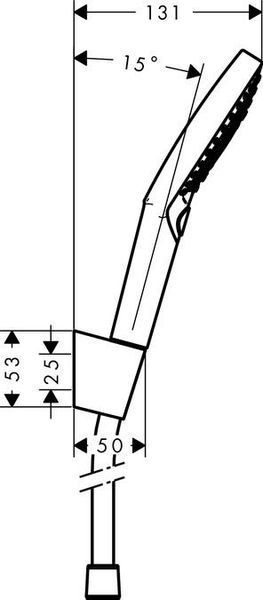 Душовий набір hansgrohe Raindance Select S 120 3jet P 27669000 27669000 фото