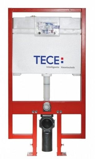 TECE Застінний модуль для підвісного унітазу товщиною 8см з кріпленнями та комплектом звукоізоляції, 9300065 9300065 фото