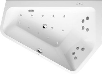 Duravit Paiova Гидромассажная ванна Белый цвет 1770x1300 mm, 760391000CP1000 760391000CP1000 фото