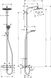 Душова система hansgrohe Crometta S 240 Showerpipe з термостатом 27320000 27320000 фото 2