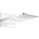 Верхній душ hansgrohe Raindance Rainfall 180 AIR 2jet, білий/хром 28433400 28433400 фото 1