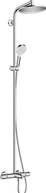 Душова система hansgrohe Crometta S 240 Showerpipe з термостатом 27320000 27320000 фото