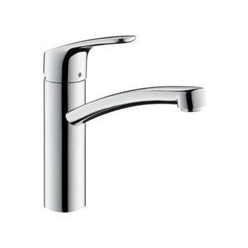 Hansgrohe Focus Кухонный смеситель однорычажный, 160, CoolStart, EcoSmart, 1jet, хром, 31816000 31816000 фото