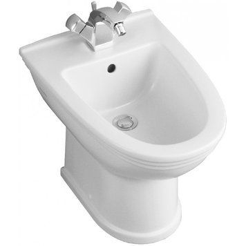 Villeroy&Boch CENTURY Биде нап. 38.5x57, 1 отв., star white activecare ceramicplus, 745700R2 745700R2 фото