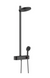HANSGROHE PULSIFY Showerpipe 260 2jet EcoSmart Душевая система с термостатом, черный матовый, 24241670 24241670 фото 1