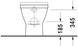 Duravit Starck 3 Унітаз для підлоги Білий колір 560 mm, 1240900001 1240900001 фото 4