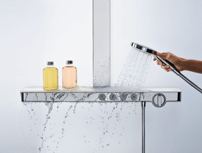 Душова система hansgrohe Rainmaker Select 460 3jet Showerpipe з термостатом 27106400 27106400 фото