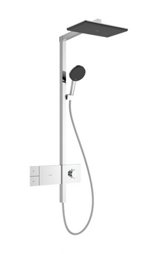 HANSGROHERAINDANCE ALIVE S 210/340 Душевая система 21x34 1jet EcoSmart с термостатом, хром, 24581000 24581000 фото