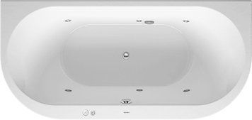 Duravit Darling New Гидромассажная ванна Белый цвет 1900x900 mm, 760248000JS1000 760248000JS1000 фото