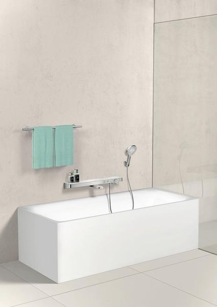 Термостат hansgrohe ShowerTabletSelect 700 для ванни, білий/хром 13183400 13183400 фото