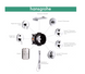 HANSGROHE Монтажная коробка Ibox Universal, 01800180 01800180 фото 3