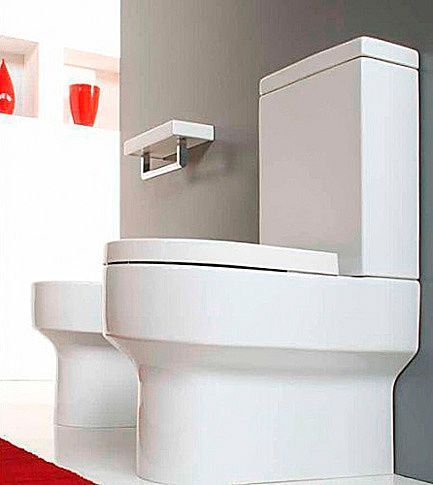 OLYMPIA TUTTO Унітаз компакт з бачком 38x62 +kit кріплень, білий, TMBL TMBL фото