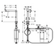 HANSGROHE AQITTURA M91 FilterSystem 240 Смеситель кухонный, черный матовый, 76804670 76804670 фото 2
