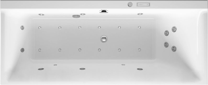 Duravit P3 Comforts Гідромасажна ванна Білий колір 1700x700 mm, 760374000CE1000 760374000CE1000 фото