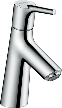 Смеситель hansgrohe Talis S для раковины с низким изливом и сливным гарнитуром, хром 72010000 72010000 фото
