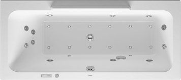 Duravit DuraStyle Гидромассажная ванна Белый цвет 1700x750 mm, 760296000CE1000 760296000CE1000 фото