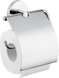 Держатель туалетной бумаги hansgrohe Logis с крышкой 40523000 40523000 фото 1