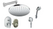 HANSGROHE LOGIS MINI 200 Комплект прихованого монтажу 5 в 1 для душу, хром, 29052023 29052023 фото 1