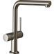 Hansgrohe Talis M54 Кухонный смеситель, однорычажный, 270, с запорным вентилем, 1jet, цвет - сталь, 72827800 72827800 фото 1