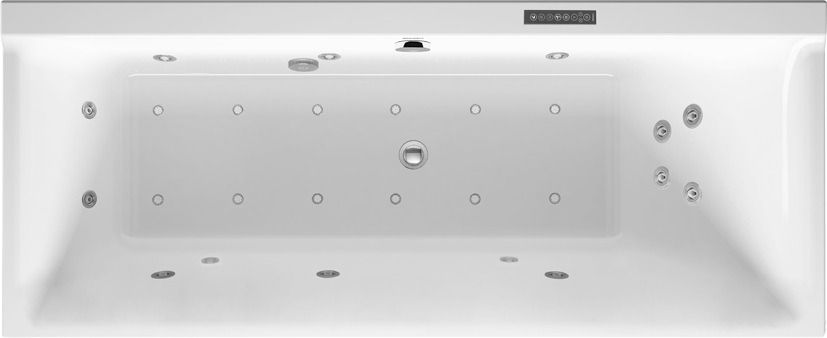 Duravit P3 Comforts Гідромасажна ванна Білий колір 1700x700 mm, 760374000CL1000 760374000CL1000 фото