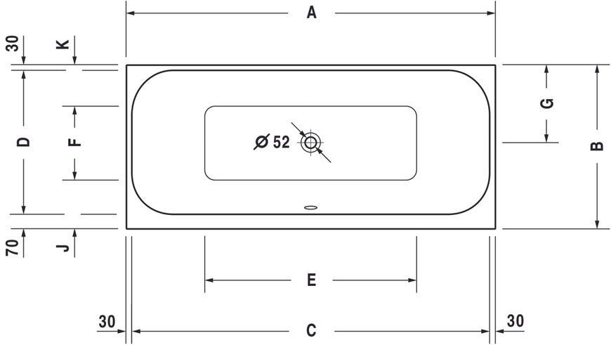 Duravit Happy D.2 Гідромасажна ванна Білий колір 1800x800 mm, 760314000CE1000 760314000CE1000 фото