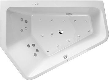Duravit Paiova Гидромассажная ванна Белый цвет 1900x1400 mm, 760392000CP1000 760392000CP1000 фото