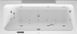 Duravit DuraStyle Гидромассажная ванна Белый цвет 1700x750 mm, 760296000CL1000 760296000CL1000 фото 1