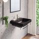 Catalano NEW ZERO Раковина 60x50 см, черная матовая, 160ZPNS 160ZPNS фото 2