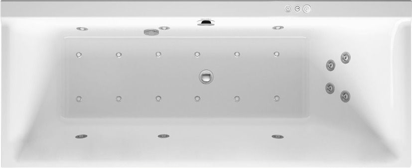 Duravit P3 Comforts Гідромасажна ванна Білий колір 1700x700 mm, 760374000CP1000 760374000CP1000 фото
