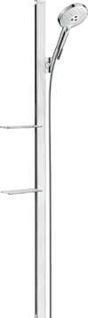Душевой набор hansgrohe Raindance Select S 120 3jet с душевой штангой и мыльницей 27646400 27646400 фото