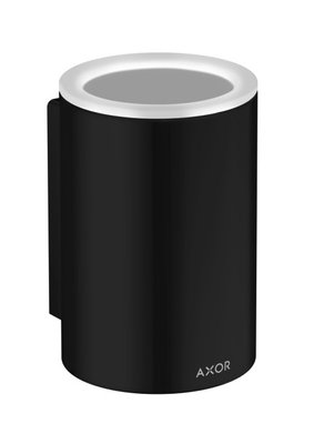 AXOR Universal Circular Склянка для зубних щіток, чорний матовий, 42804670 42804670 фото