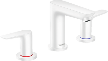 Смеситель hansgrohe Talis E на три отверстия с донным клапаном, белый матовый 71733700 71733700 фото