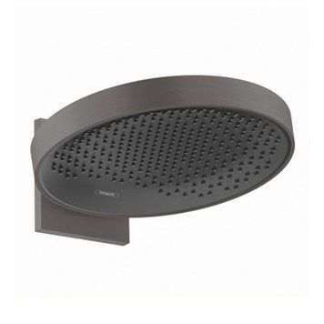 Hansgrohe Rainfinity Верхний душ 360 1 jet, цвет - чёрный матовый хром, 26230340 26230340 фото