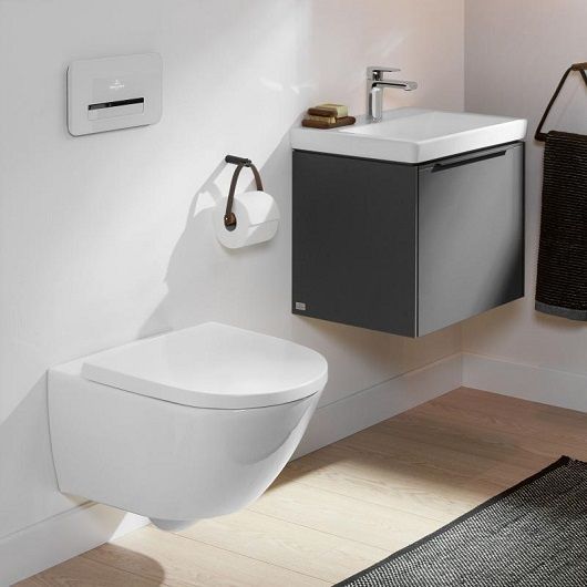 Villeroy&boch SUBWAY 3.0 Комбі-пак: унітаз підвісний 37.5x56.5x36см TwistFlush в комплекті з кришкою, білий альпійський, 4670TS01 4670TS01 фото