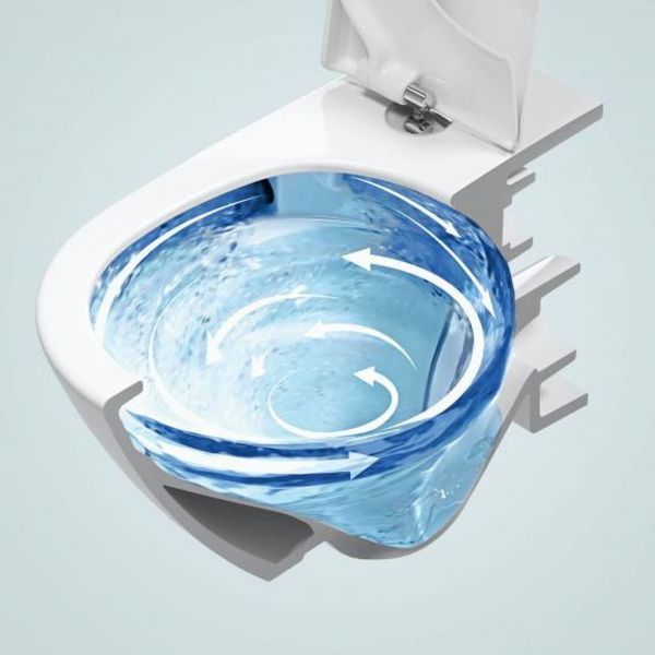 Villeroy&boch SUBWAY 3.0 Комбі-пак: унітаз підвісний 37.5x56.5x36см TwistFlush в комплекті з кришкою, білий альпійський, 4670TS01 4670TS01 фото