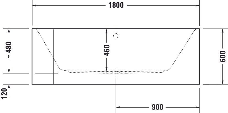 Duravit Happy D.2 Plus Гидромассажная ванна Графит 1800x800 mm, 760450800CL1000 760450800CL1000 фото