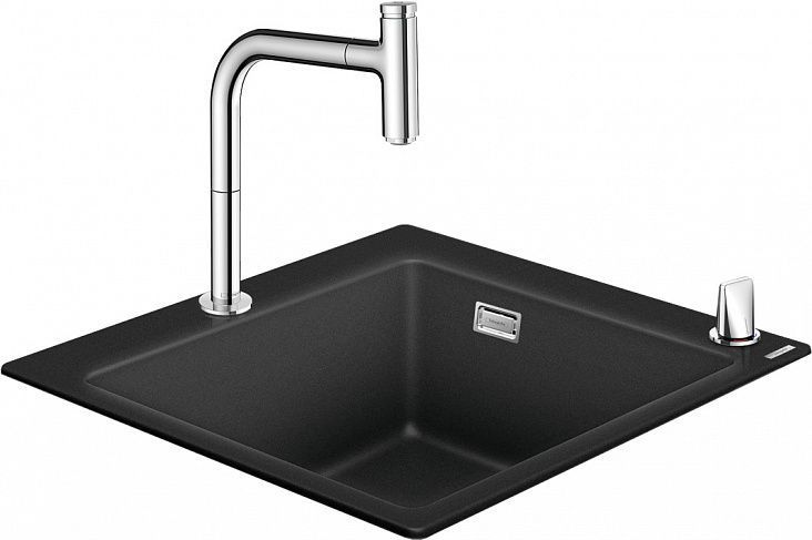 Кухонный комплект hansgrohe C51-F450-06, хром 43217000 43217000 фото