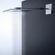 AXOR Верхний душ ShowerSolutions 250/250 1jet с креплением на стену чёрный матовый, 35306350 35306350 фото 3