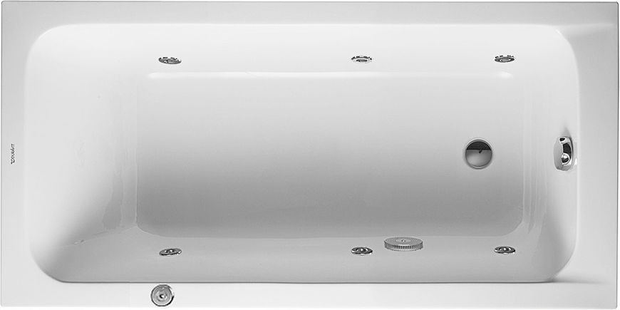 Duravit D-Code Гідромасажна ванна Білий колір 1500x750 mm, 760095000JP1000 760095000JP1000 фото